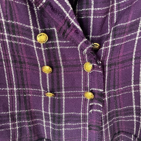 G by Giuliana Purple Blazer with Notched Lapels - Picture 2 of 7